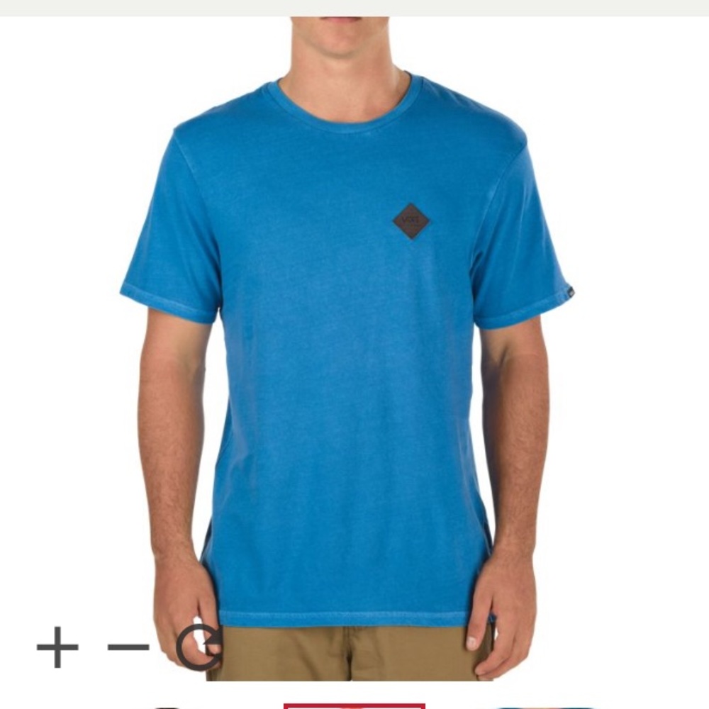 Men’s Vans logo tee
